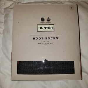 Hunter Boot Socks-Dark Slate